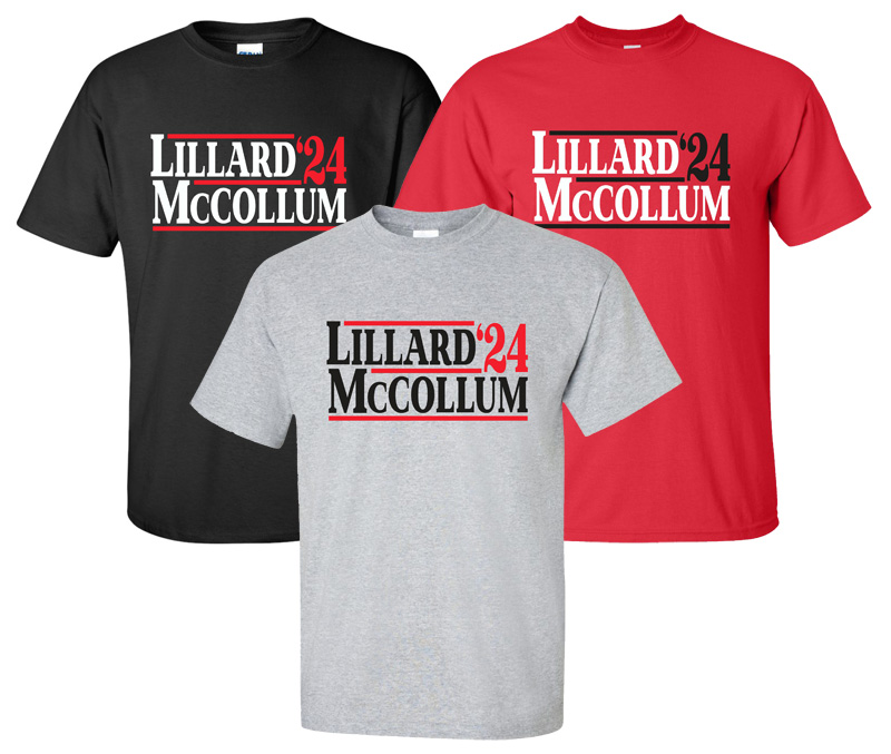 lillard t shirt